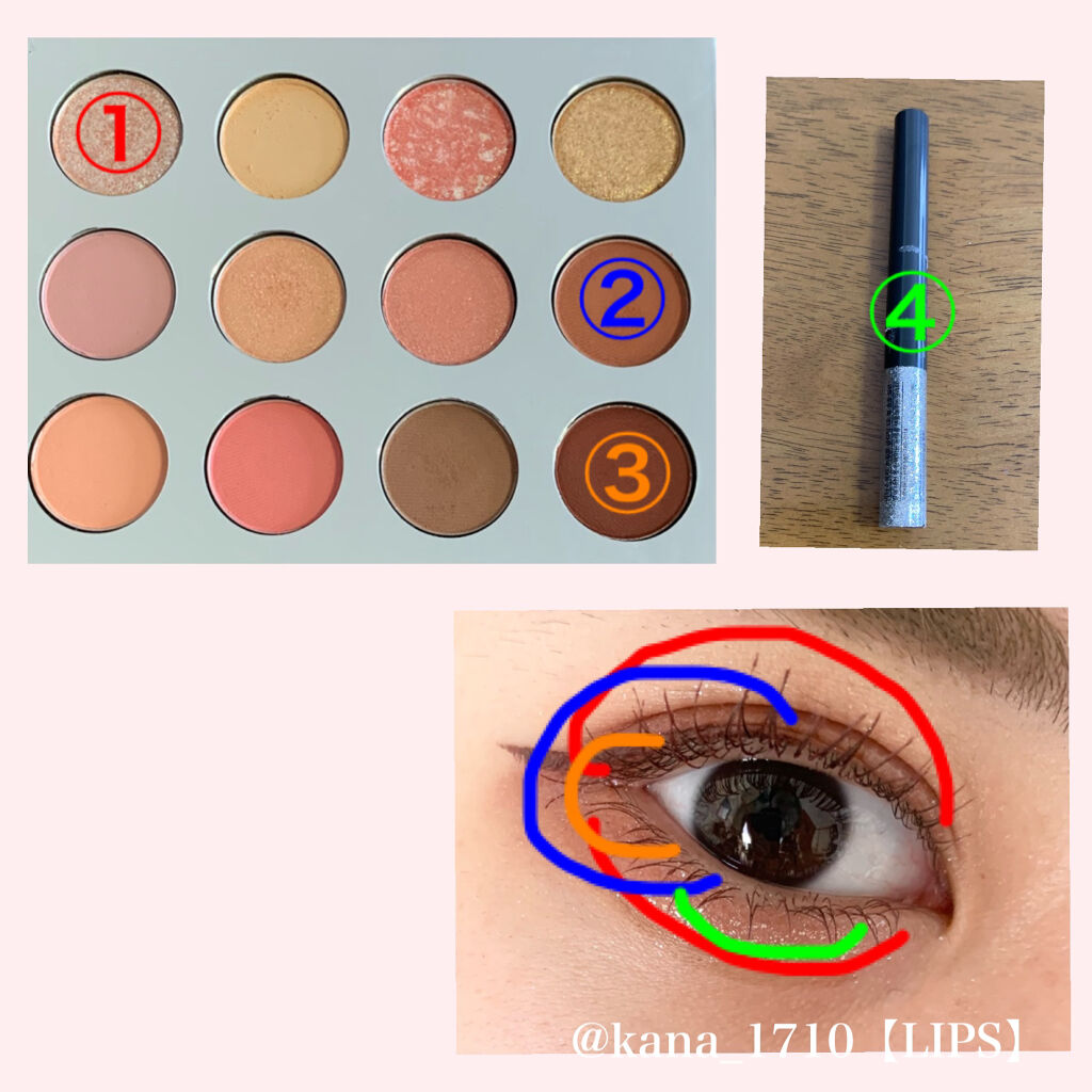 Mood Ever Palette（ムードエバーパレット） 02 サンリットミューズ/hapeaf/アイシャドウパレットを使ったクチコミ（2枚目）