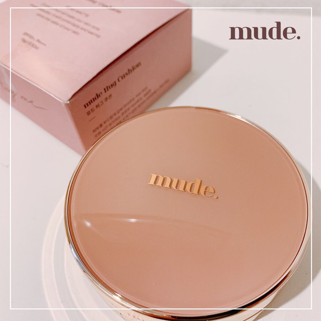 ハグクッション/mude/クッションファンデーションを使ったクチコミ(1枚目)