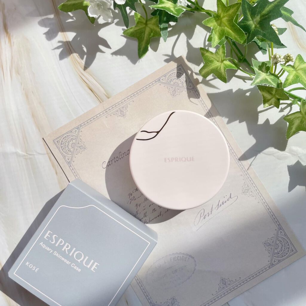 アクアリースキンウェア/ESPRIQUE/クッションファンデーションを使ったクチコミ(6枚目)