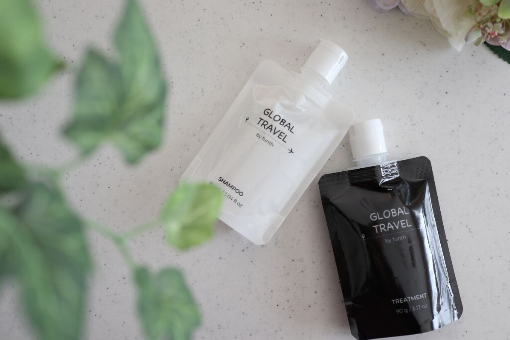 シャンプー／トリートメント/GLOBAL TRAVEL/市販シャンプーを使ったクチコミ（1枚目）