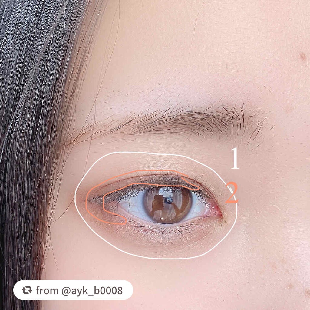 ケイト ザ アイカラー/KATE/単色アイシャドウを使ったクチコミ(2枚目)