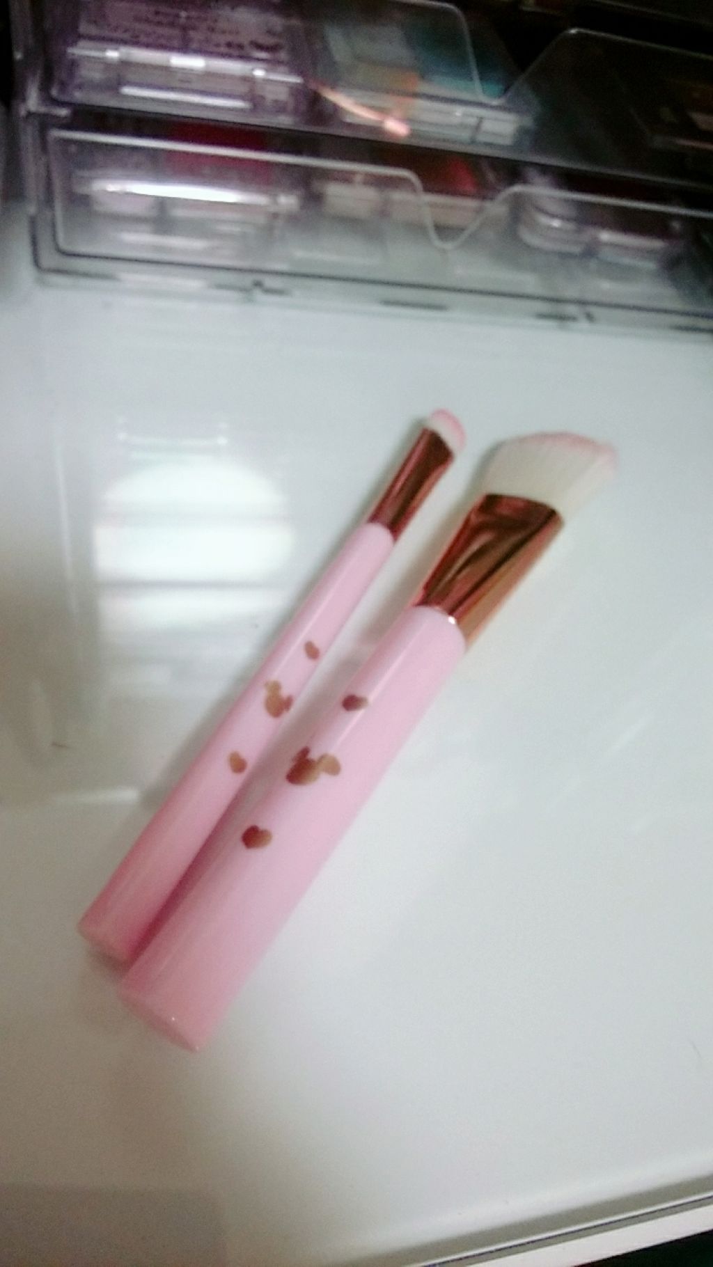 ごくふわっ ミッキーブラシ/DAISO/メイクブラシを使ったクチコミ(1枚目)