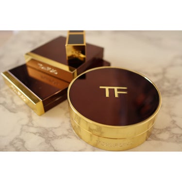 トレースレス タッチ ファンデーション SPF 45 サテンマット クッション コンパクト/TOM FORD BEAUTY/クッションファンデーションを使ったクチコミ（1枚目）