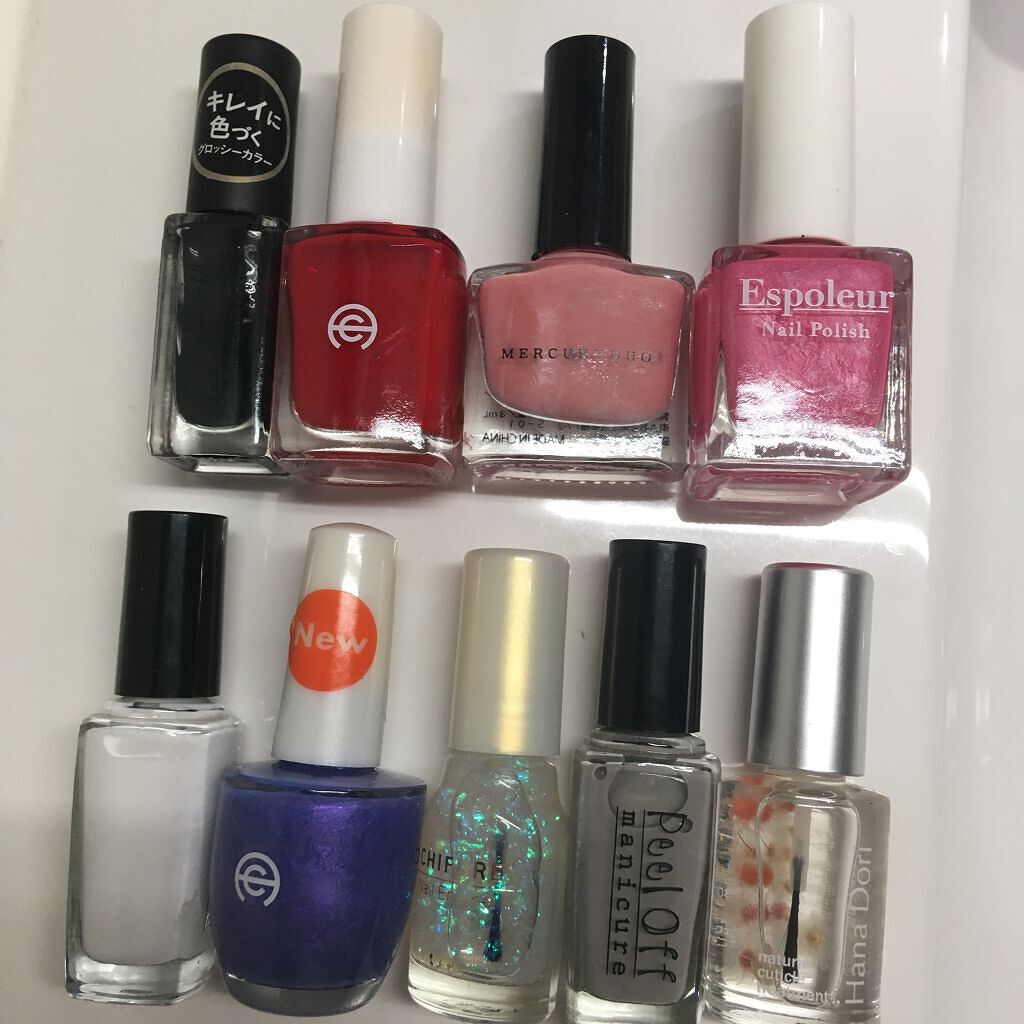 まるんなのだ!🍑🌈 on LIPS 「友達に貸してもらったネイルもあるので、なんで○○さんと同じネイ..」(1枚目)