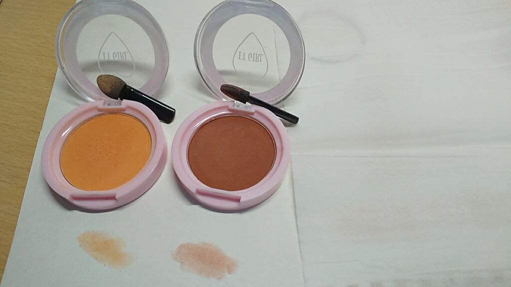 ダイソー×IT GIRL アイシャドウ/DAISO/単色アイシャドウを使ったクチコミ(1枚目)