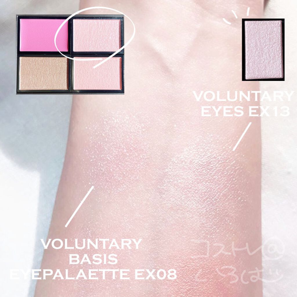 ヴォランタリーベイシス アイパレット/Celvoke/アイシャドウパレットを使ったクチコミ(6枚目)