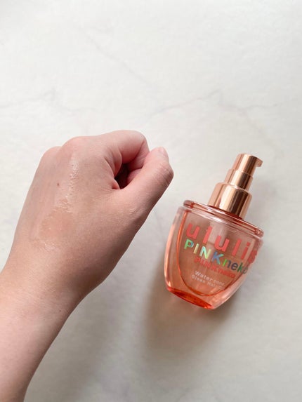 ウルリス ピンクネコ ウォーターコンク スリーク ヘアオイル/ululis/ヘアオイルを使ったクチコミ(3枚目)