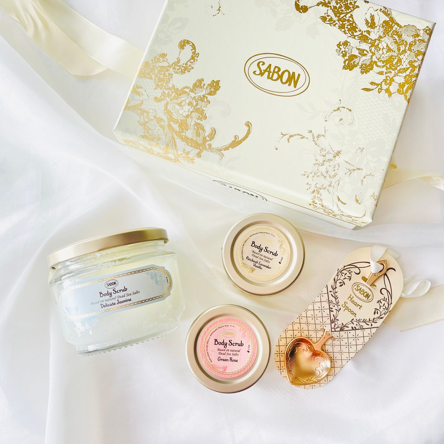 ボディスクラブ デリケート・ジャスミン/SABON/ボディスクラブを使ったクチコミ(1枚目)