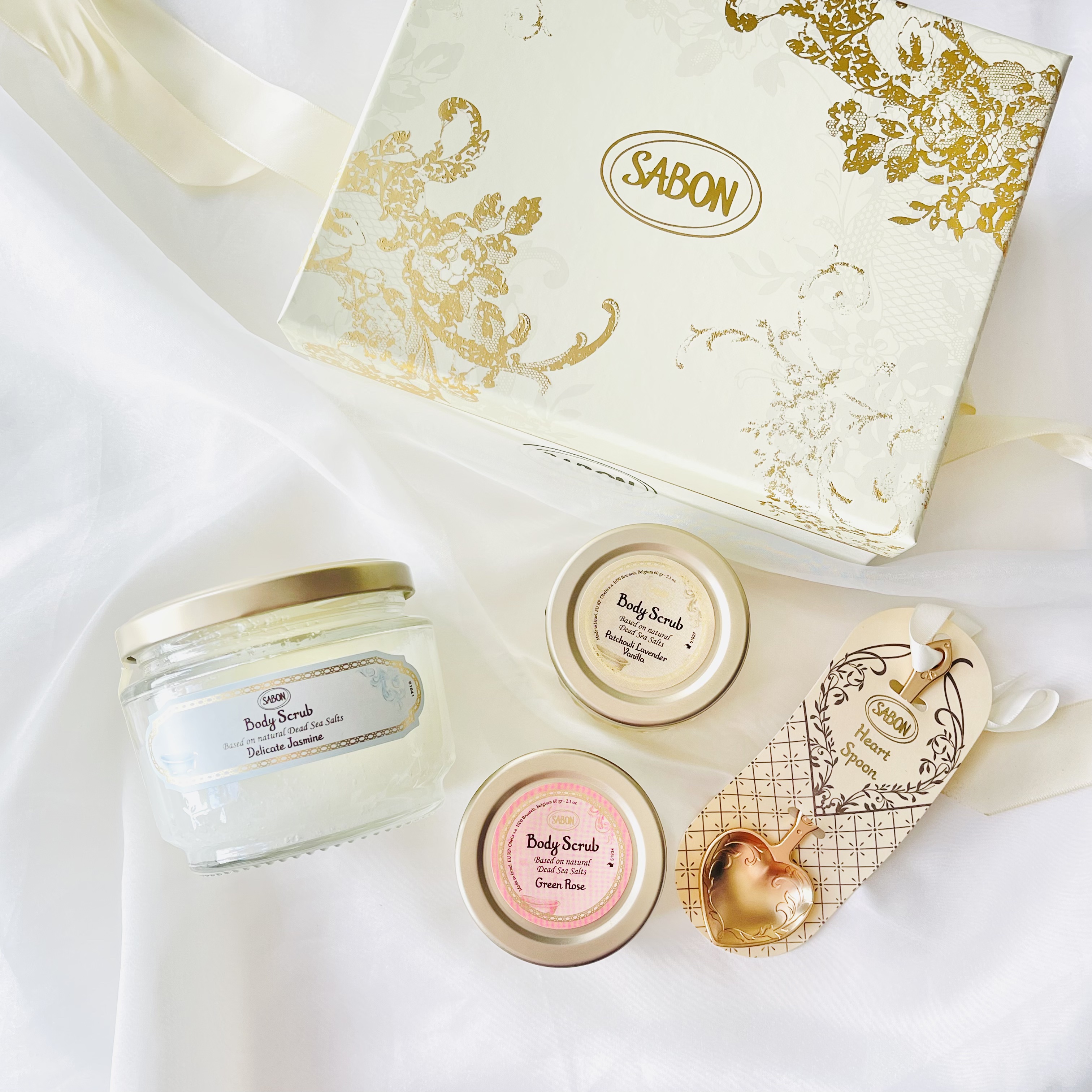 ボディスクラブ パチュリ・ラベンダー・バニラ/SABON/ボディスクラブを使ったクチコミ（2枚目）