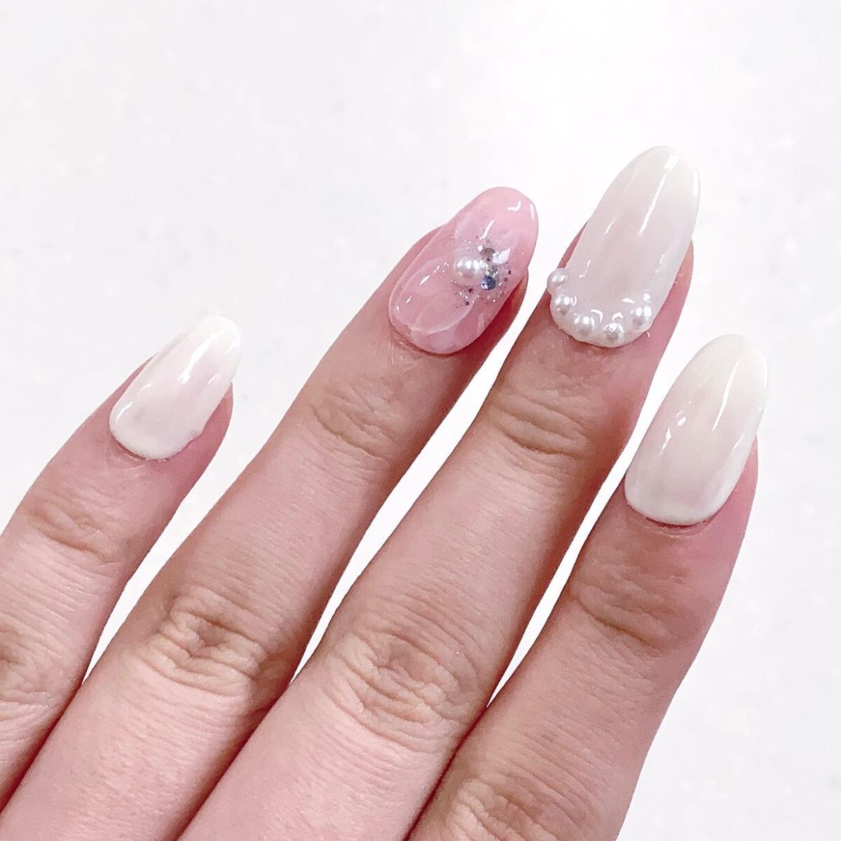 ジェルネイル(ライト対応)/セリア/ジェルネイルを使ったクチコミ(2枚目)