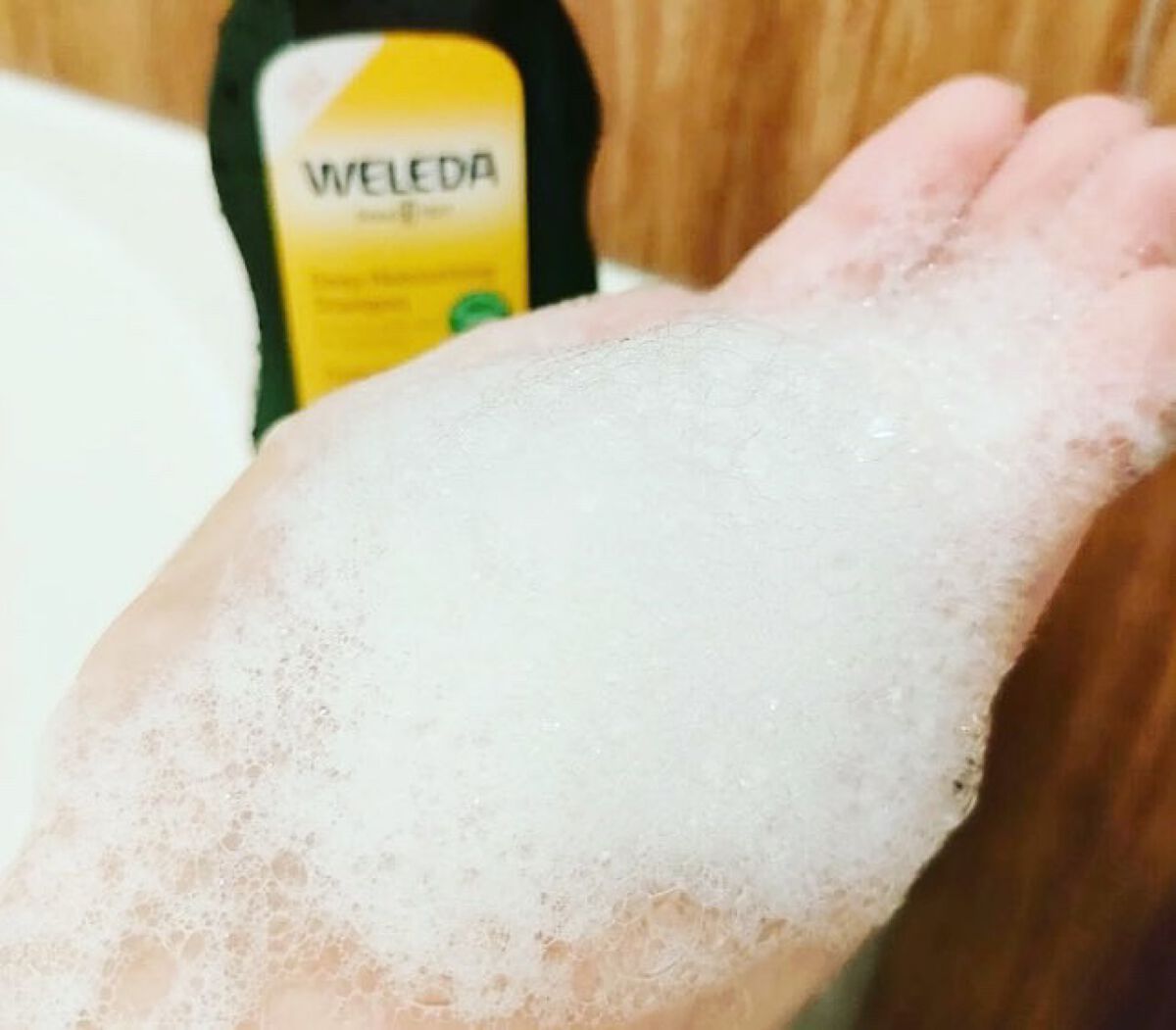 アルガン ヘアシャンプー／ヘアコンディショナー/WELEDA/市販シャンプーを使ったクチコミ（2枚目）