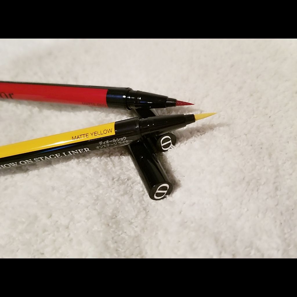 ディオールショウ オンステージ ライナー <ディオール アン ディアブル> ニュールック フォール 2018 (限定色)/Dior/リキッドアイライナーを使ったクチコミ(2枚目)