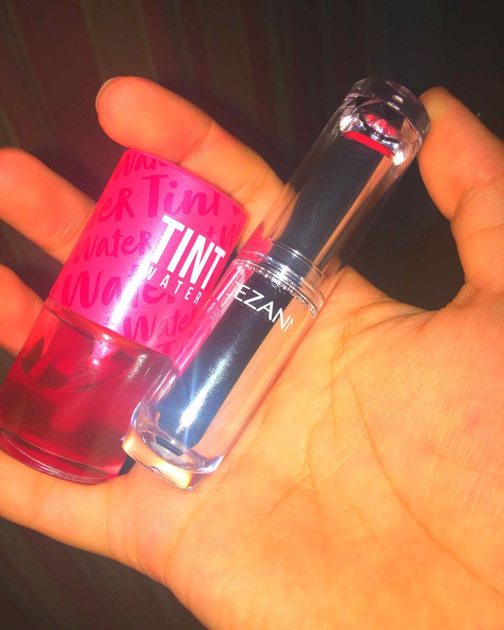 ラスティンググロスリップ/CEZANNE/口紅を使ったクチコミ(1枚目)