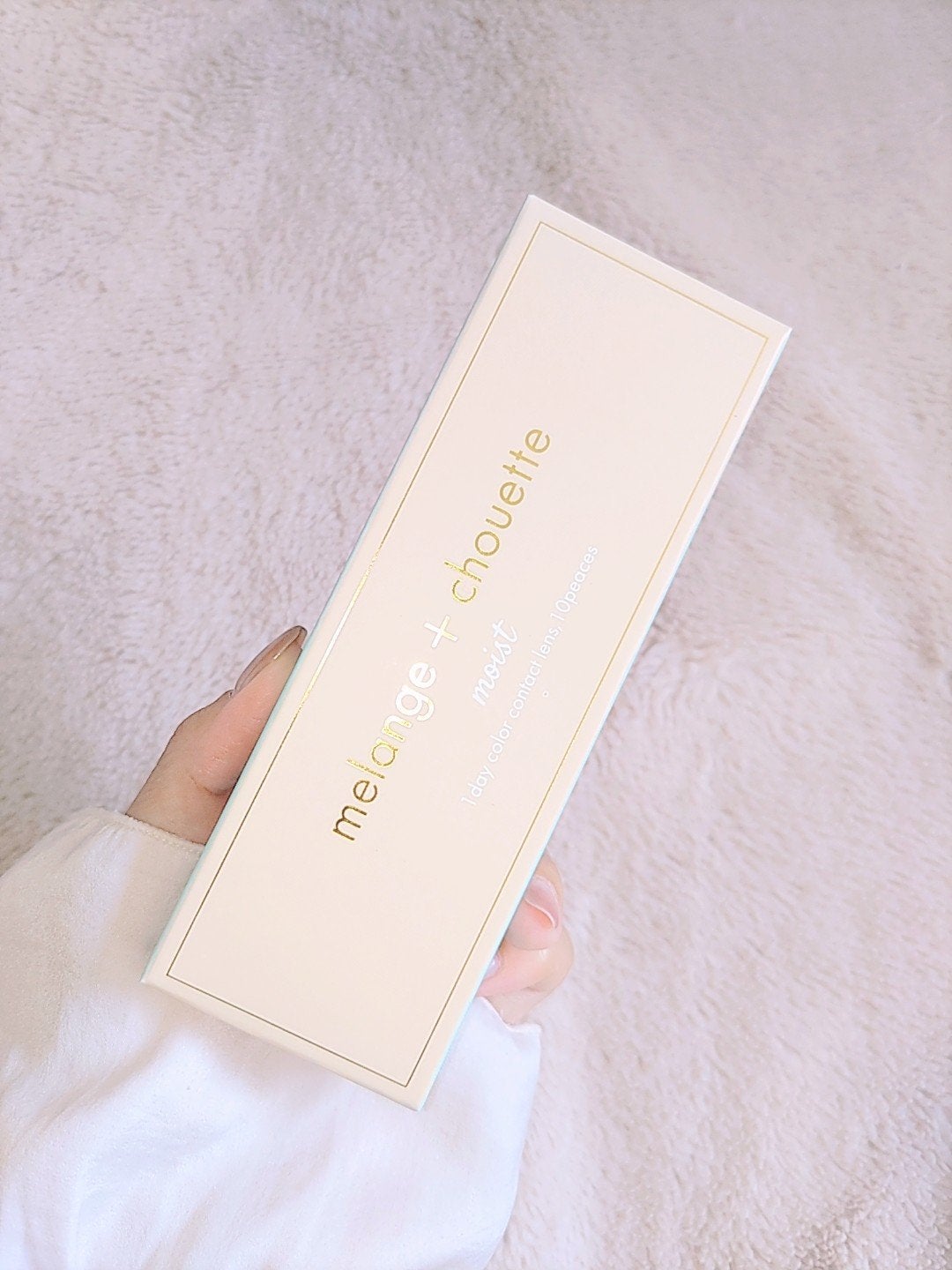 メランジェシュエット マリーグレース/melange+chouette/ワンデー(1DAY)カラコンを使ったクチコミ(5枚目)