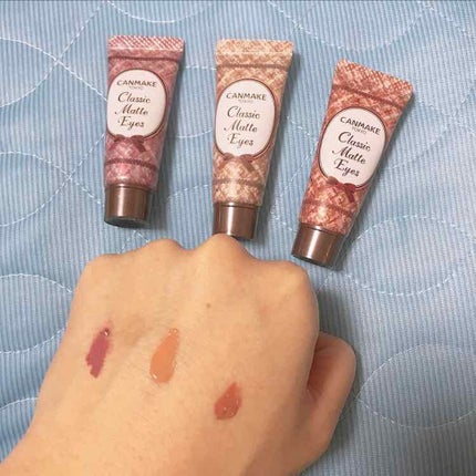 クラシックマットアイズ/キャンメイク/ジェル・クリームアイシャドウを使ったクチコミ(2枚目)