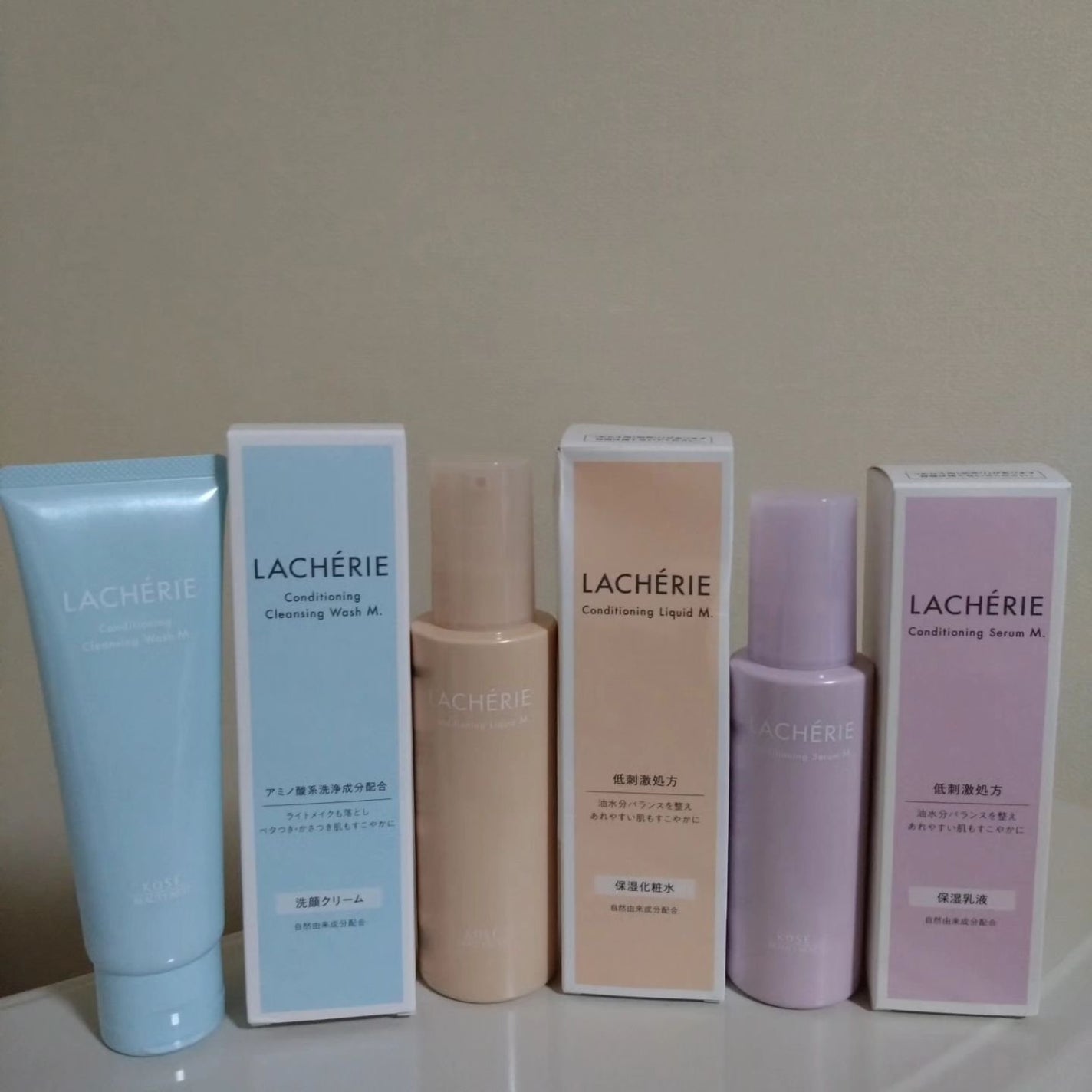 コンディショニングクレンジングウォッシュM./ラシェリエ/洗顔フォームを使ったクチコミ(1枚目)