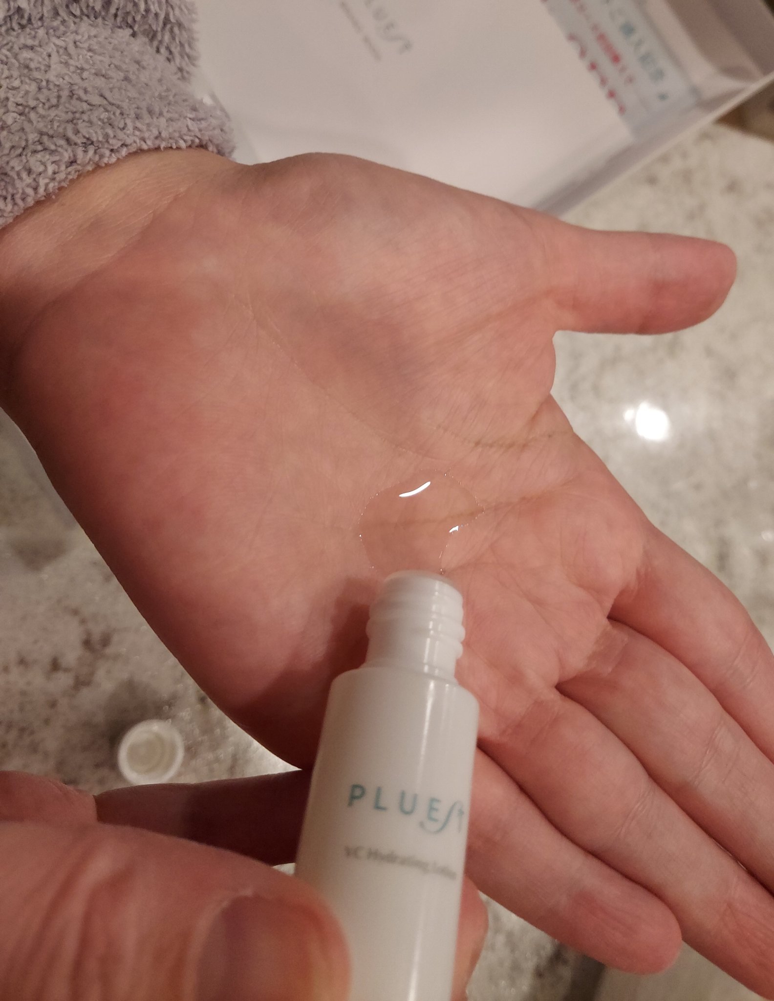 集中トライアル 5点セット/PLUEST/スキンケアキットを使ったクチコミ（2枚目）