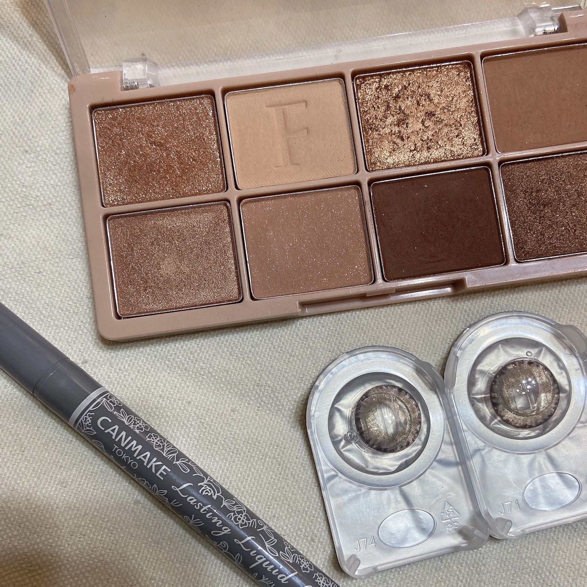 colors 1day ハーフグレーゴールド/colors/ワンデー（１DAY）カラコンを使ったクチコミ（1枚目）