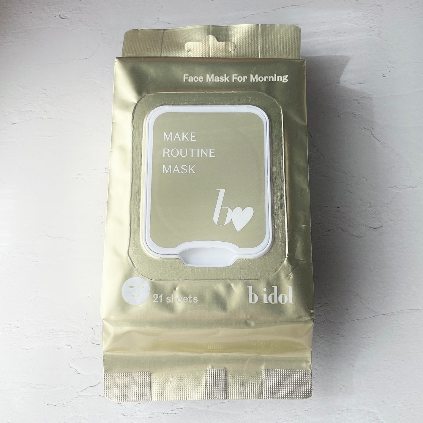 メイクルーティンマスクR/b idol/シートマスク・パックを使ったクチコミ(1枚目)