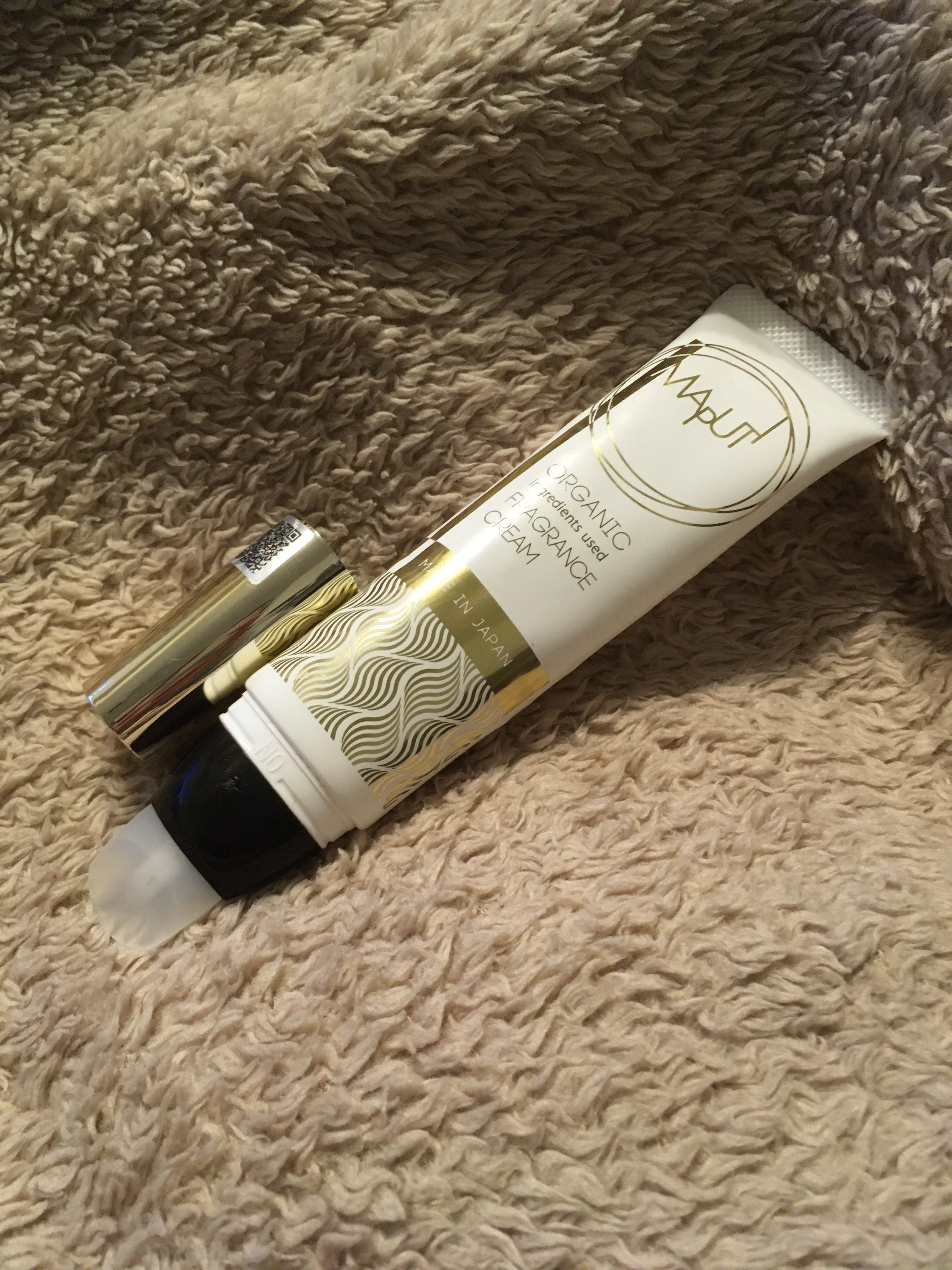 オーガニックフレグランスバストクリーム/MAPUTI/バスト・ヒップケアを使ったクチコミ（1枚目）