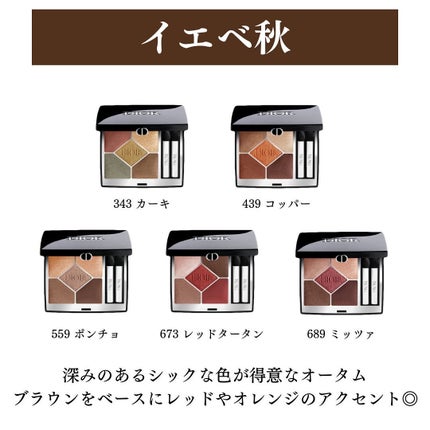 ディオールショウ サンク クルール/Dior/アイシャドウを使ったクチコミ(5枚目)