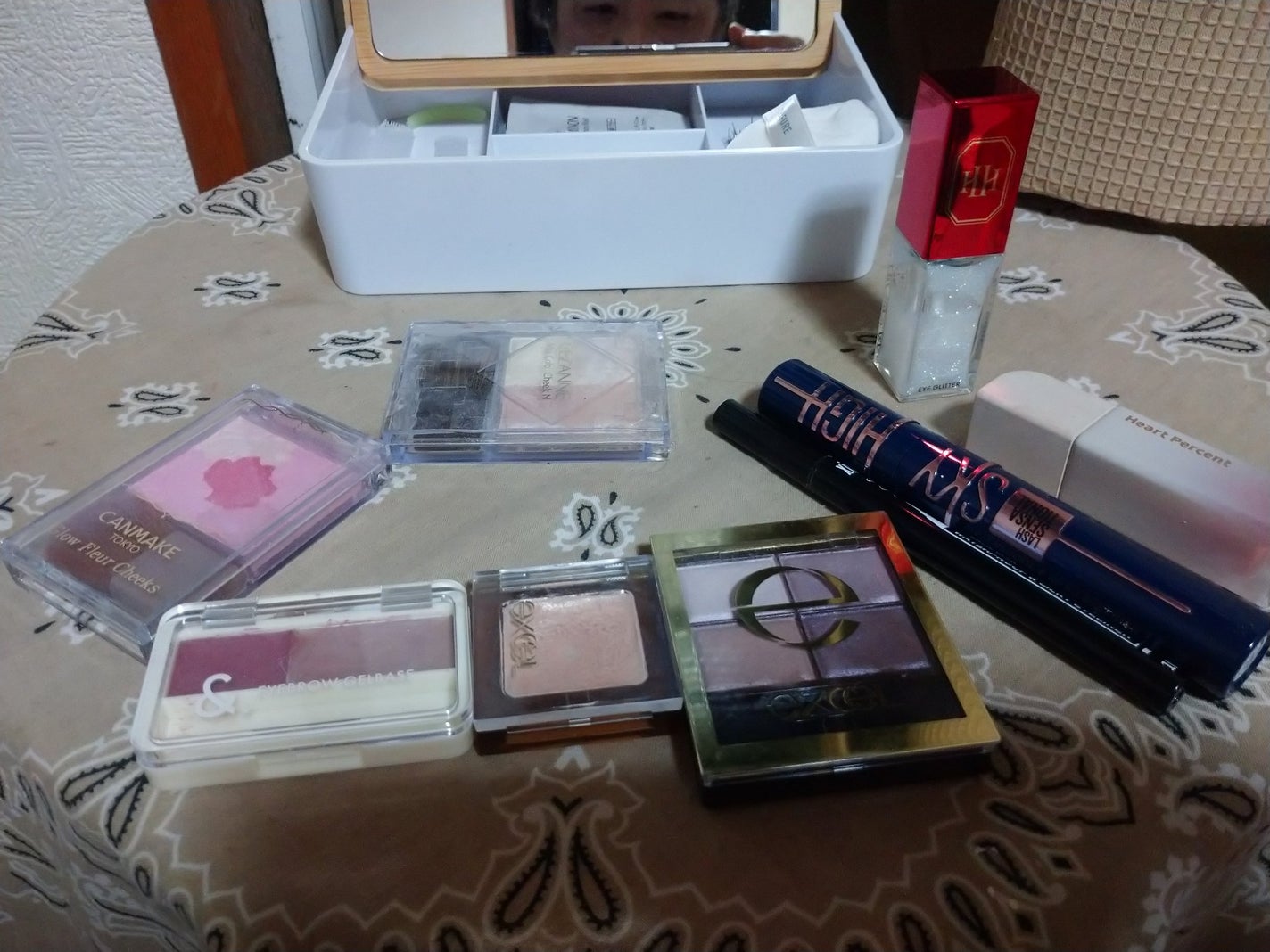 スキニーリッチシャドウ/excel/アイシャドウパレットを使ったクチコミ(2枚目)