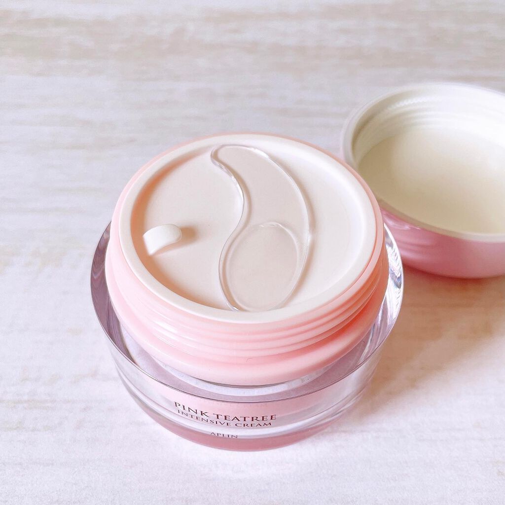 ピンクティーツリークリーム/APLIN/フェイスクリームを使ったクチコミ（2枚目）