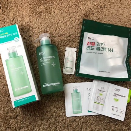 弱酸性クレンジングジェルフォーム/Dr.G/その他洗顔料を使ったクチコミ(2枚目)