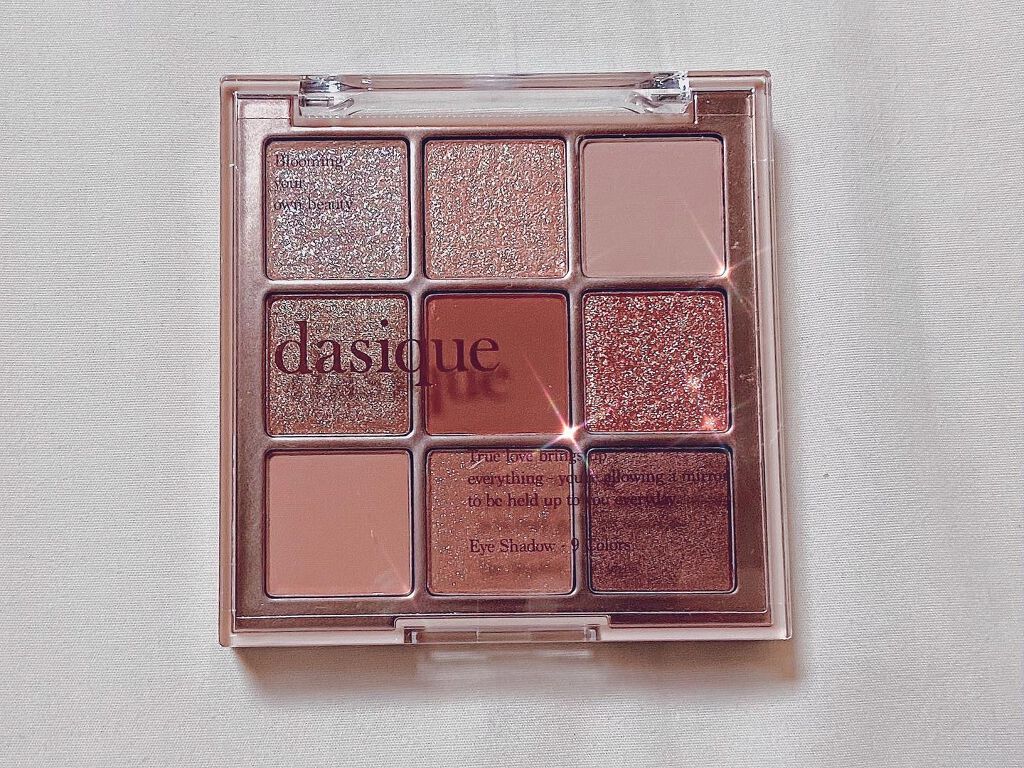 シャドウパレット/dasique/アイシャドウパレットを使ったクチコミ(1枚目)