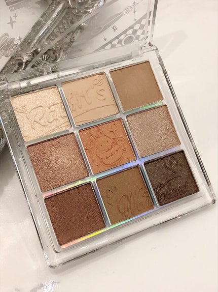 クォーツ 9色アイシャドウパレット(ドリームランドアイシャドウ)/ZEESEA/アイシャドウパレットを使ったクチコミ(2枚目)