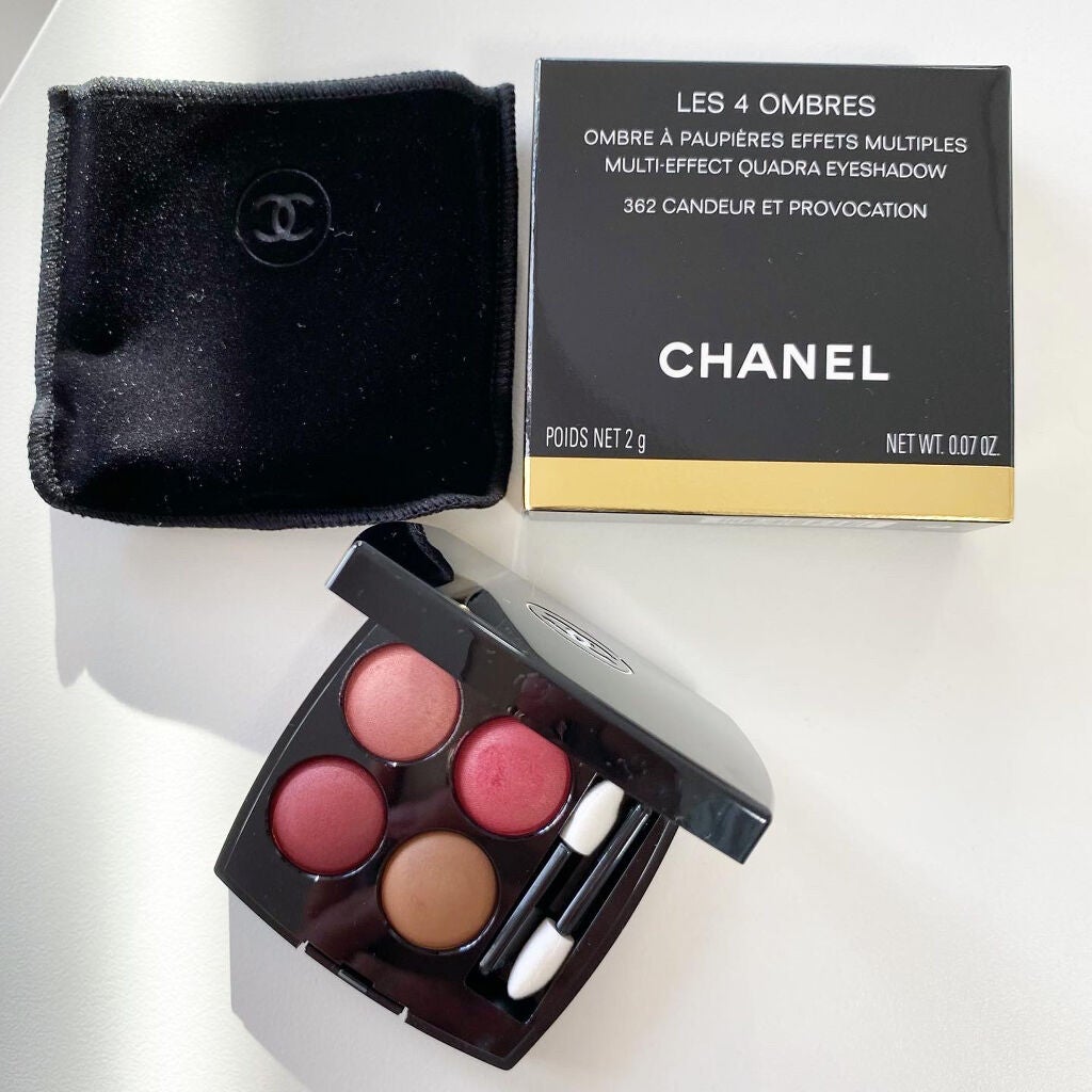 レ キャトル オンブル/CHANEL/アイシャドウパレットを使ったクチコミ(2枚目)
