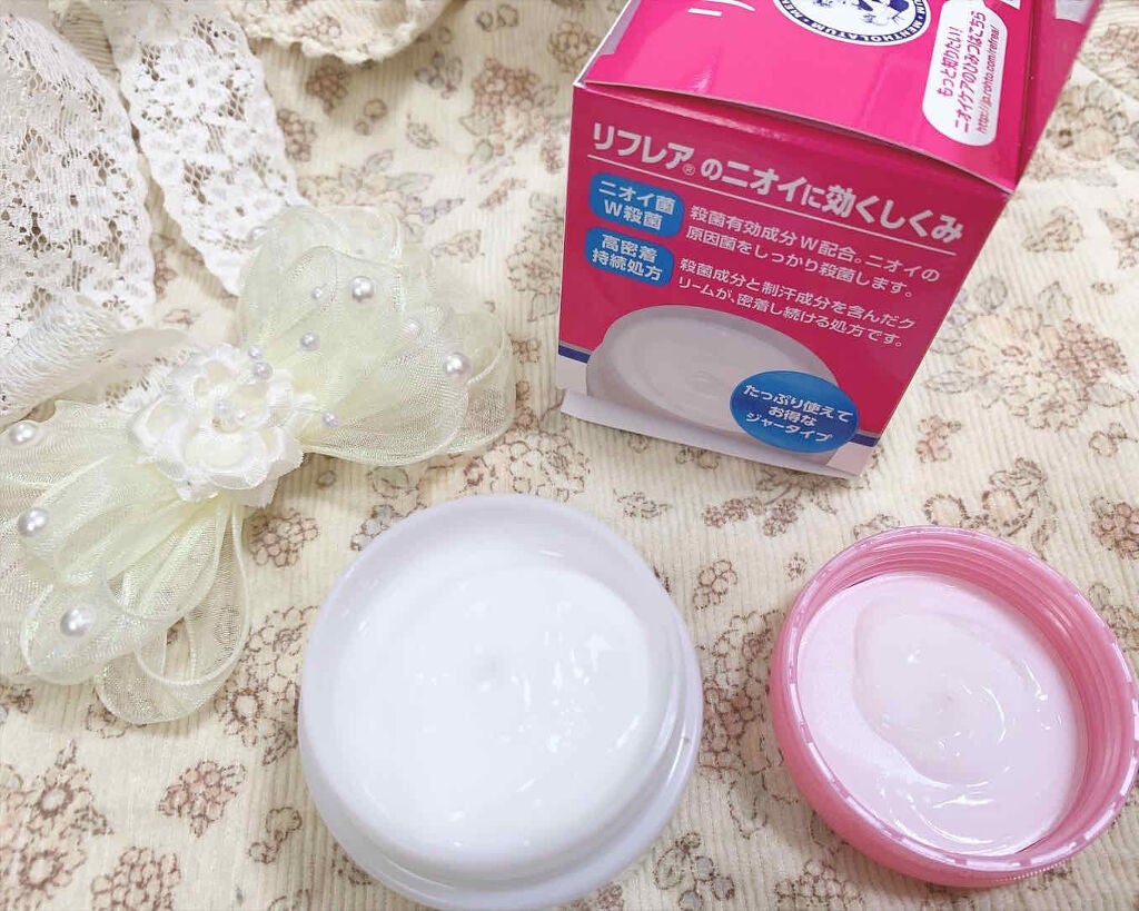 メンソレータム リフレア デオドラントクリーム/リフレア/デオドラント・制汗剤を使ったクチコミ(2枚目)