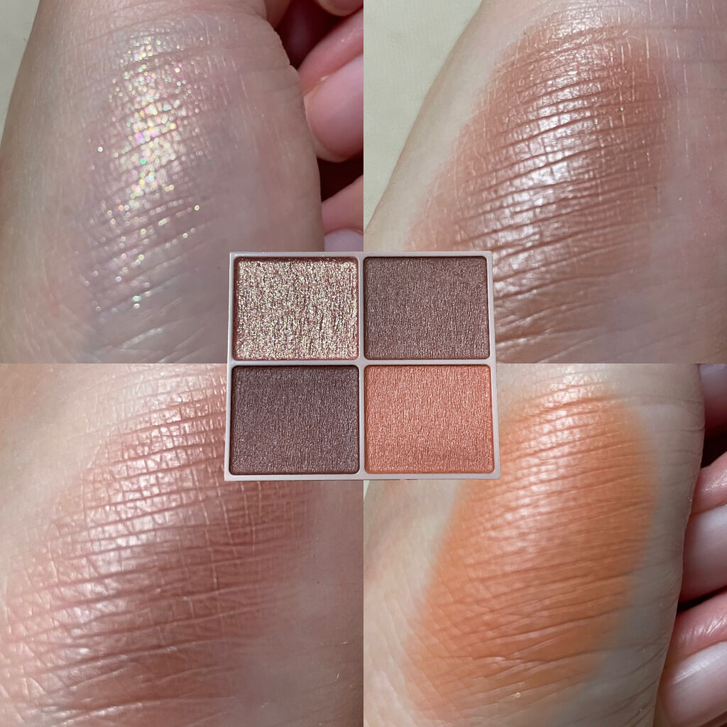 シルキースフレアイズ（マットタイプ）/キャンメイク/アイシャドウパレットを使ったクチコミ（3枚目）