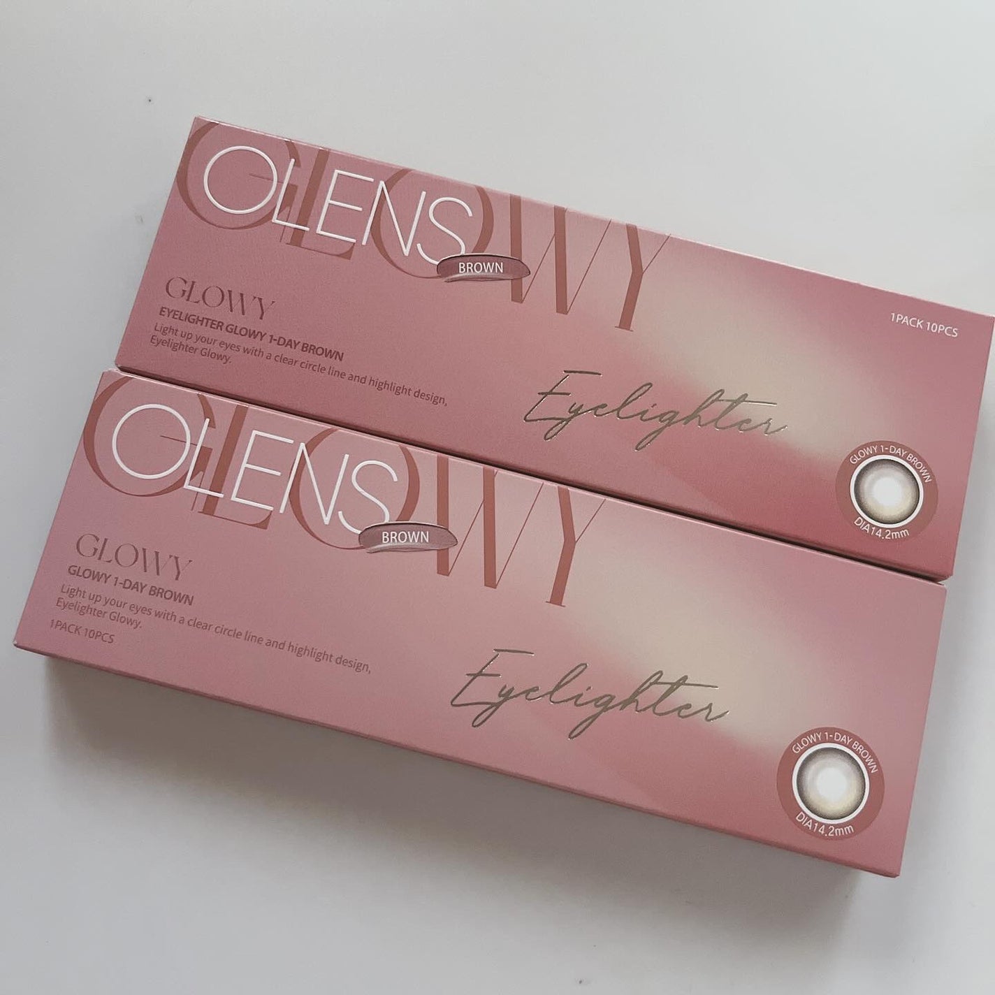 Glowy 1day/OLENS/ワンデー(1DAY)カラコンを使ったクチコミ(6枚目)