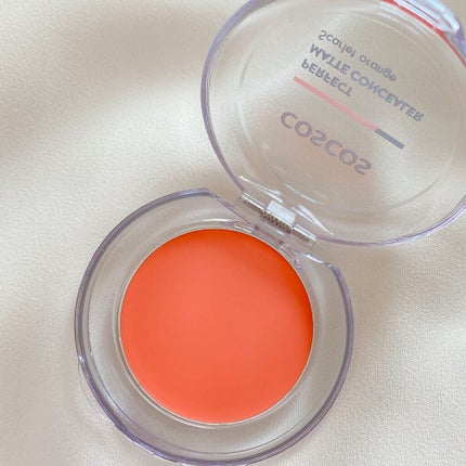 パーフェクトマットコンシーラー スカーレットオレンジ/COSCOS/クリームコンシーラーを使ったクチコミ(2枚目)