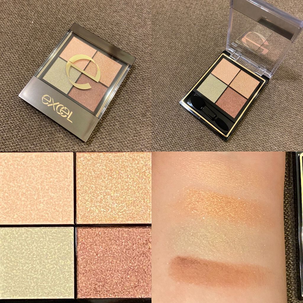 リアルクローズシャドウ/excel/アイシャドウパレットを使ったクチコミ(3枚目)