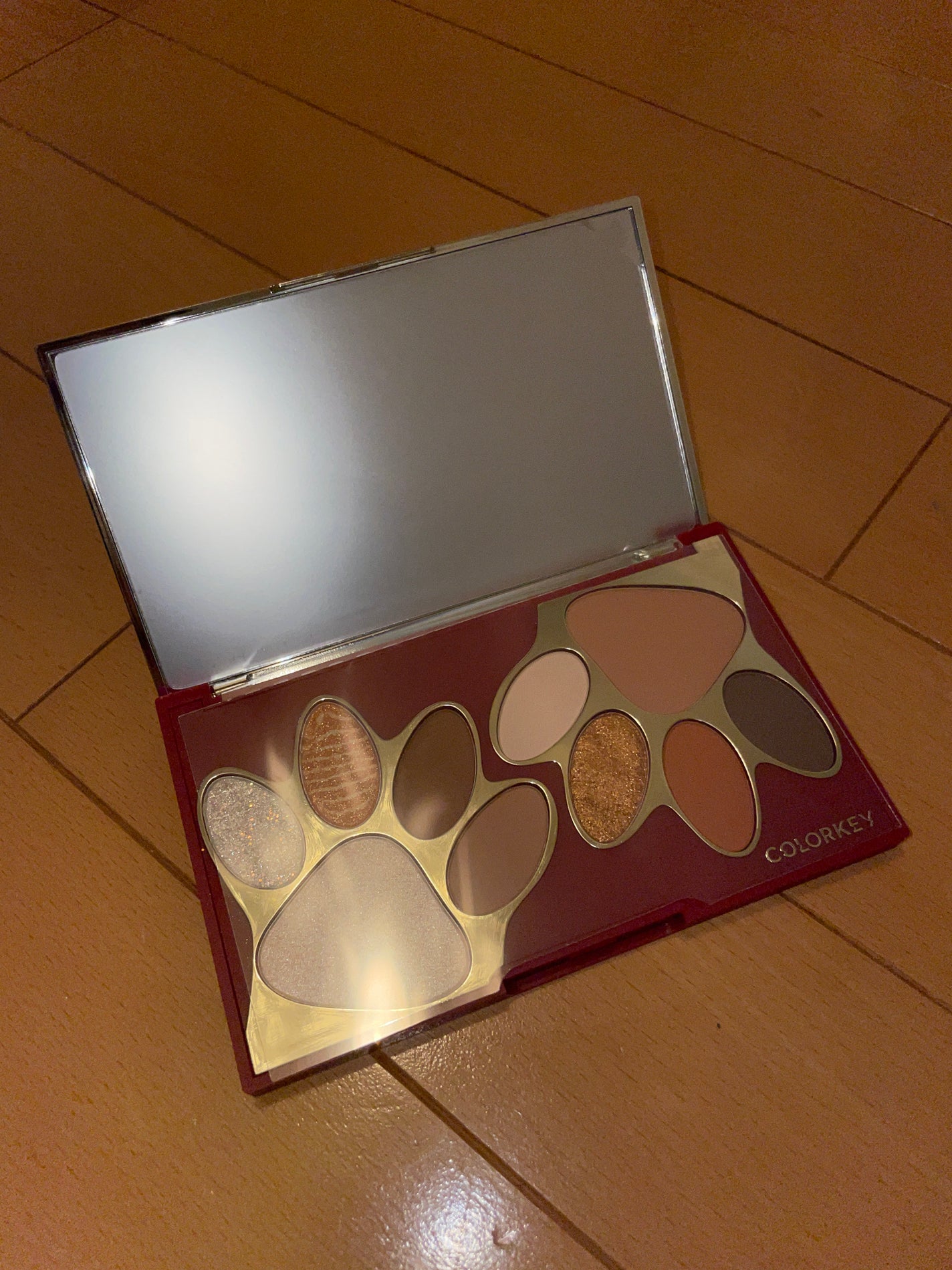 トラ十色アイシャドウパレット/COLORKEY/アイシャドウパレットを使ったクチコミ(1枚目)