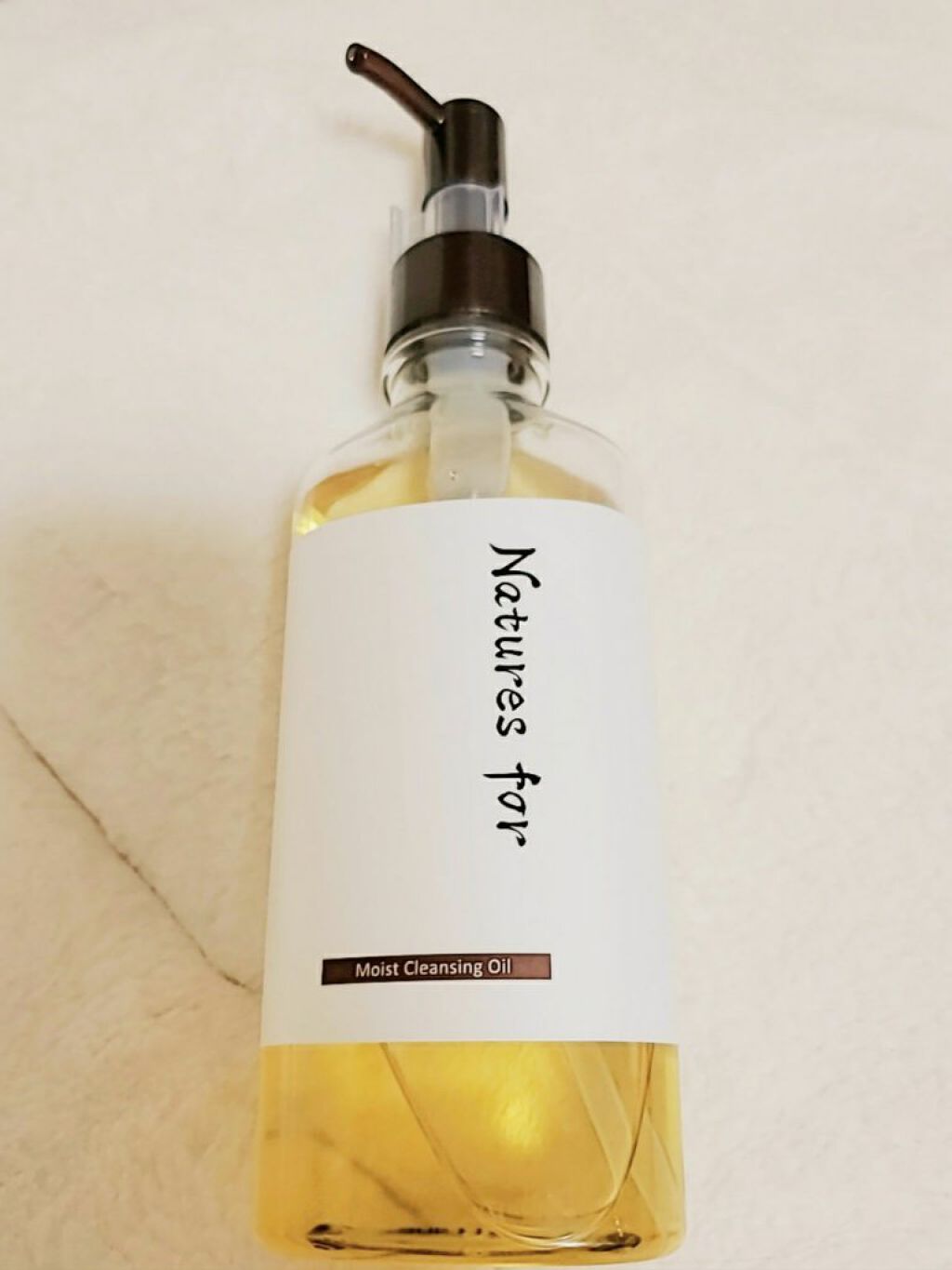 モイストクレンジングオイル/Natures for/オイルクレンジングを使ったクチコミ（1枚目）