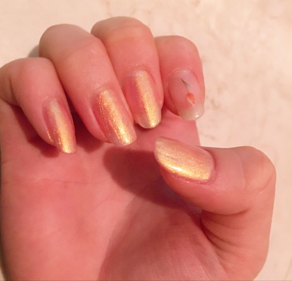 しずくネイルシール/キャンドゥ/ネイルシールを使ったクチコミ(3枚目)