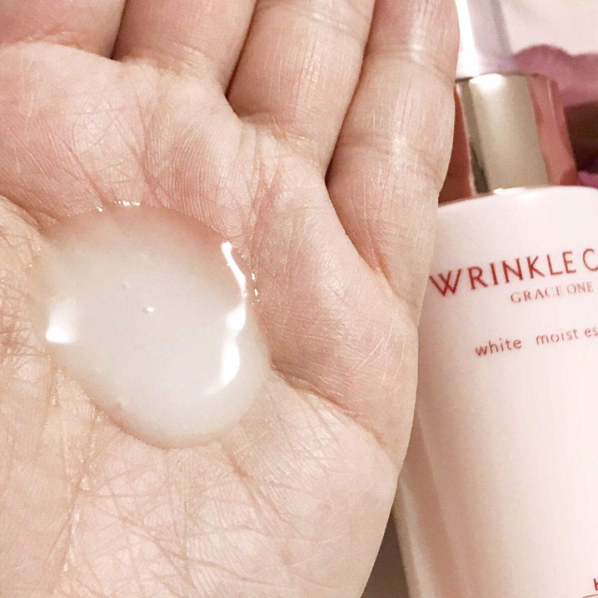 リンクルケア ホワイト モイストエッセンス/グレイスワン/オールインワン化粧品を使ったクチコミ（2枚目）