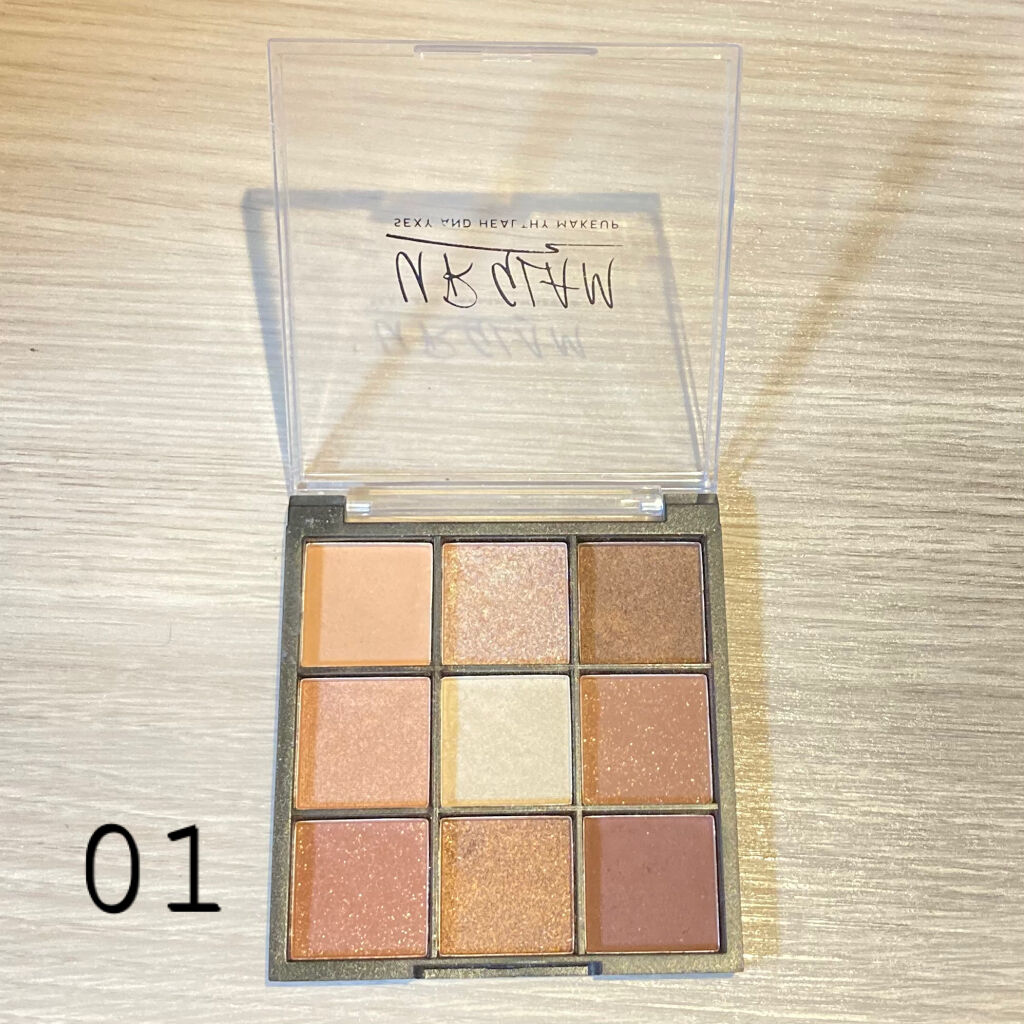 UR GLAM　BLOOMING EYE COLOR PALETTE/U R GLAM/アイシャドウパレットを使ったクチコミ（2枚目）