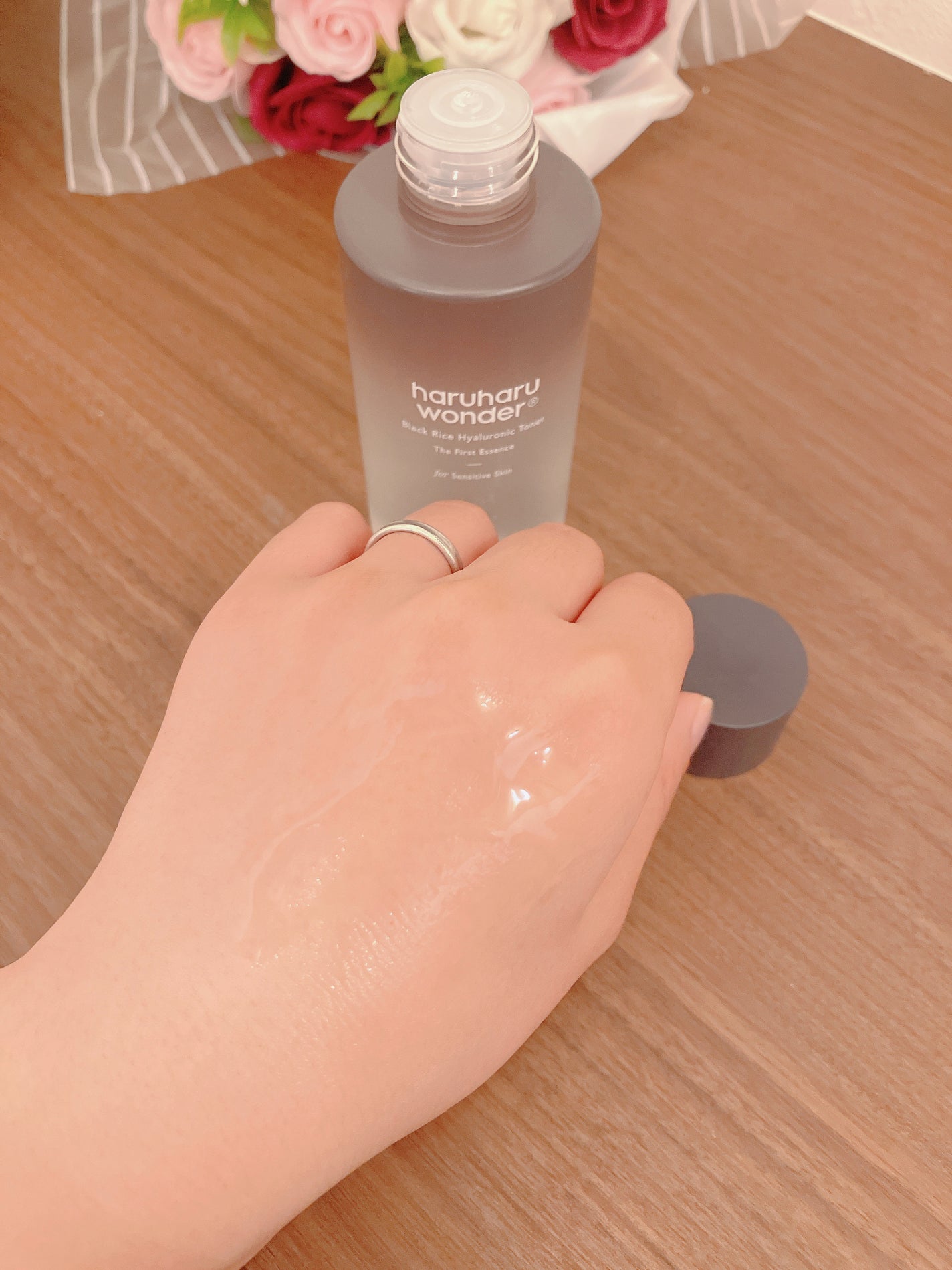 ブラックライス ヒアルロニックトナー/haruharu wonder/化粧水を使ったクチコミ(5枚目)