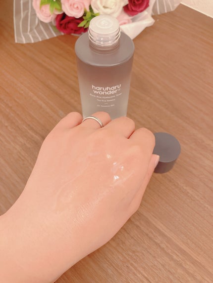 ブラックライス ヒアルロニックトナー/haruharu wonder/化粧水を使ったクチコミ(5枚目)