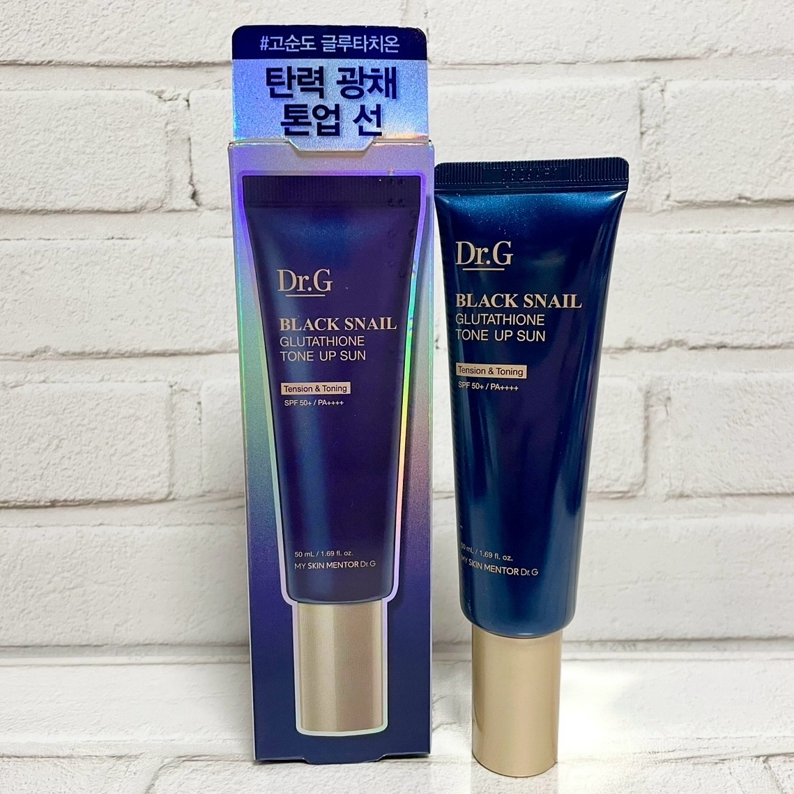 ブラックスネイルグルタチオントーンアップサン/Dr.G/日焼け止めクリームを使ったクチコミ（1枚目）