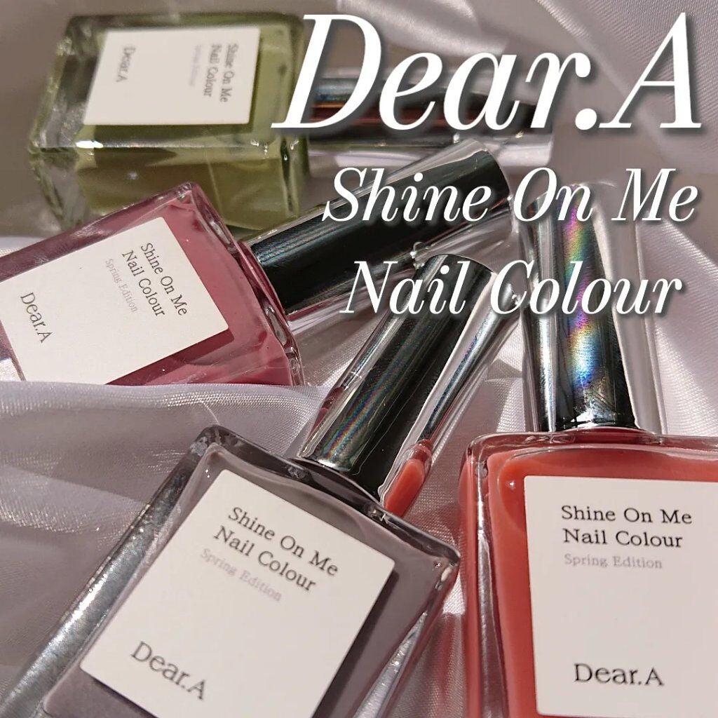 シャインオンミーネイルカラー/Dear.A/マニキュアを使ったクチコミ(1枚目)