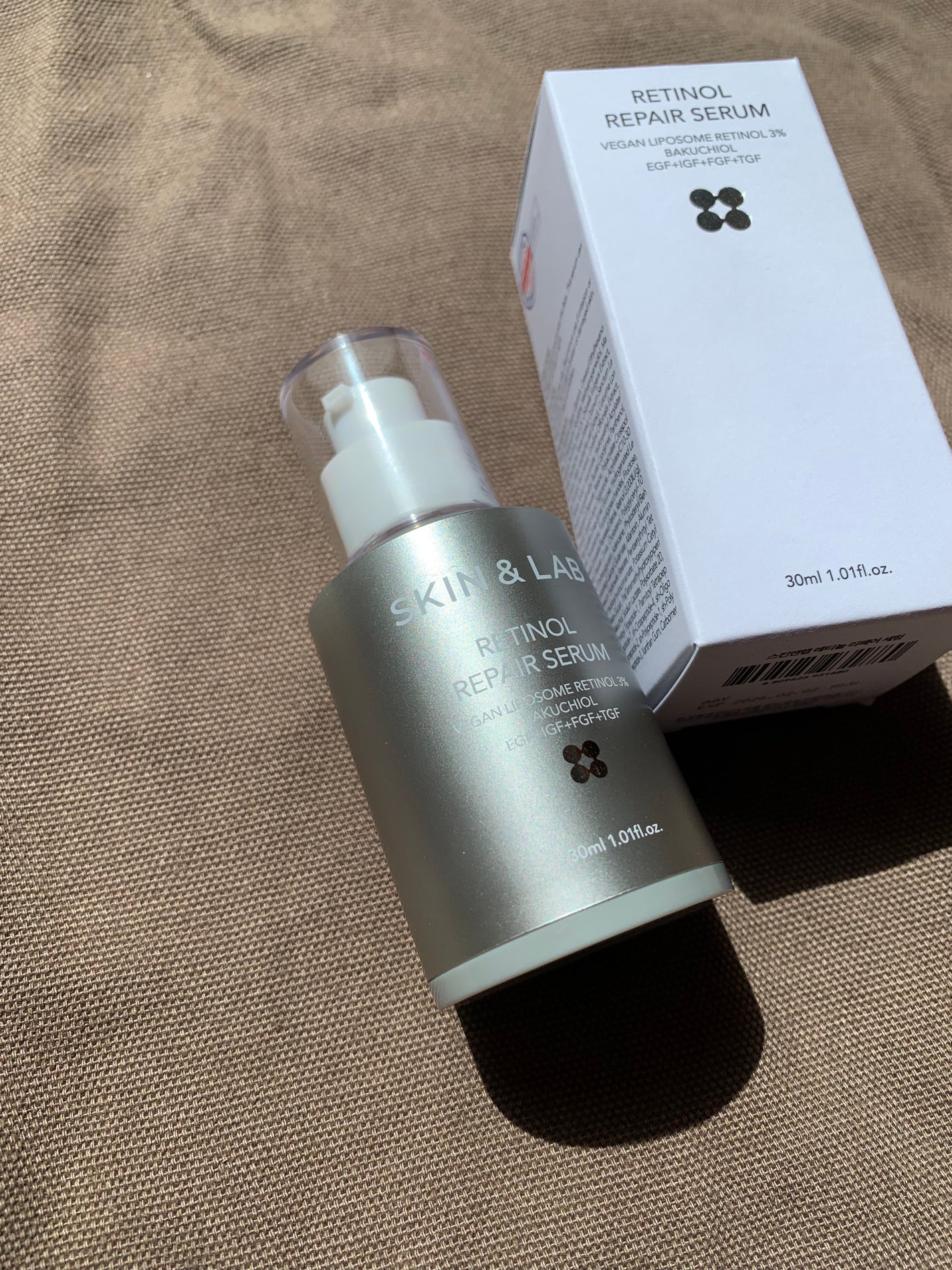 ヴィーガンリポソームレチノールセラム/SKIN&LAB/美容液を使ったクチコミ(1枚目)