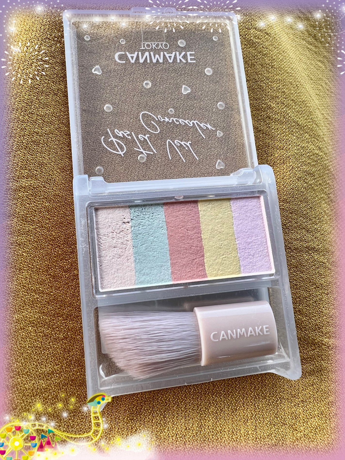 パステルヴェールコンシーラー/キャンメイク/パレットコンシーラーを使ったクチコミ(1枚目)