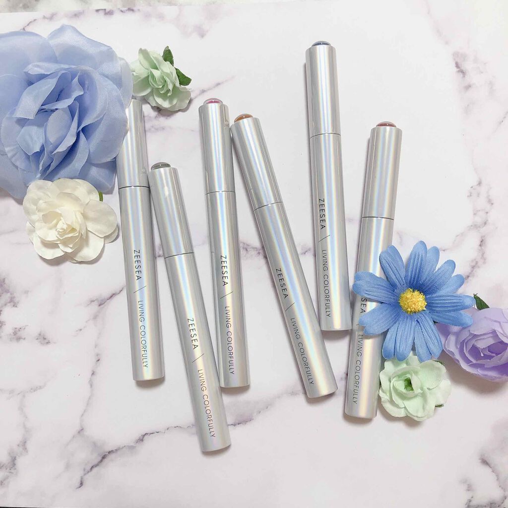 ダイヤモンドシリーズ カラーマスカラ/ZEESEA/マスカラを使ったクチコミ(5枚目)