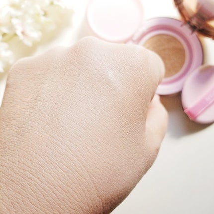 ピンクティーツリーカバークッション/APLIN/クッションファンデーションを使ったクチコミ(4枚目)