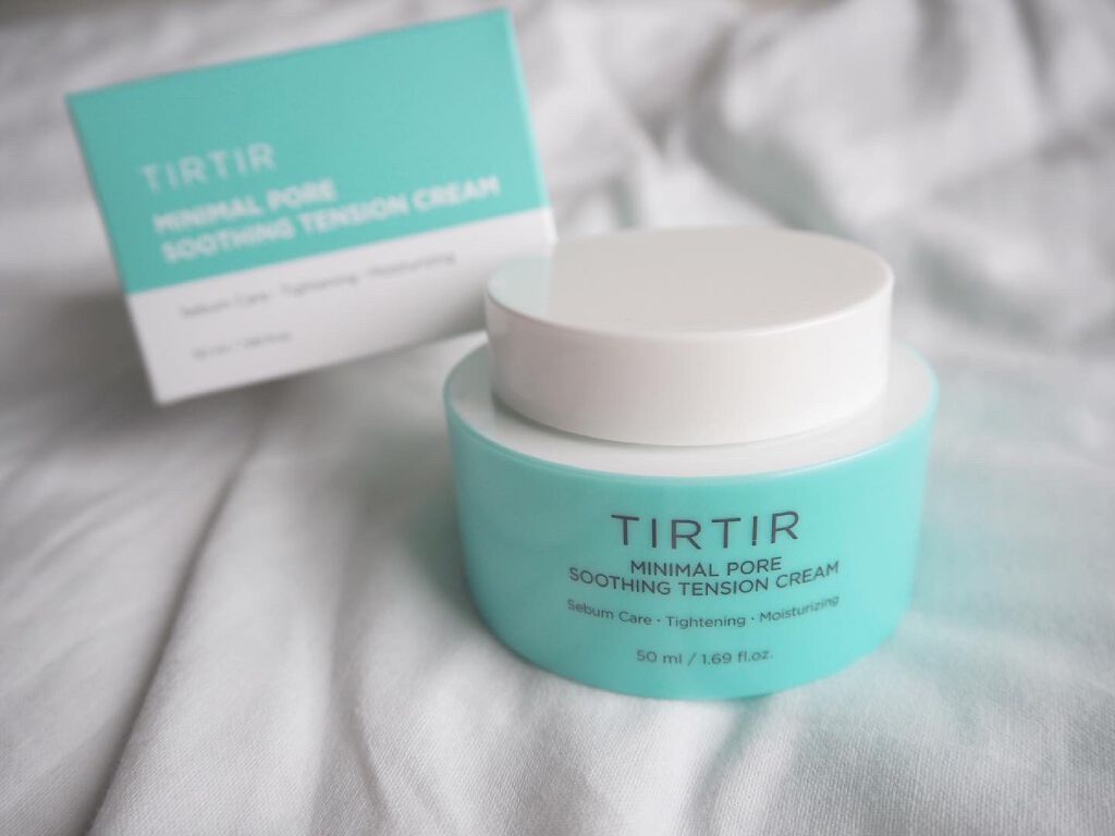 TIRTIR(ティルティル)  ミニマル ポア スージング テンション クリームのクチコミ「【TIRTIR】

うるおい膜で毛穴ケア！！

EXITとのコラボで話題になっていたTIRTI.....」（1枚目）
